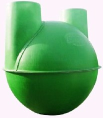 Composite biogas digester